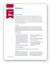 Advocacy